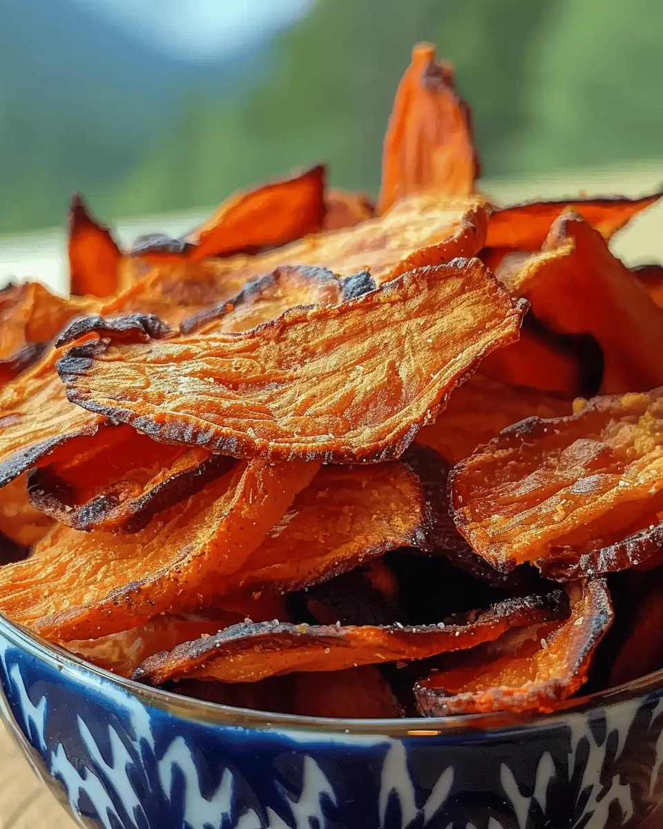 Air Fryer Carrot Chips: Easy Crunchy Snack for Everyone