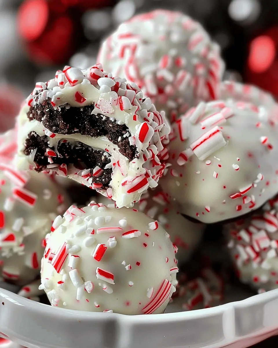 No-Bake Peppermint Bark Snowballs: A Fun Festive Treat for All