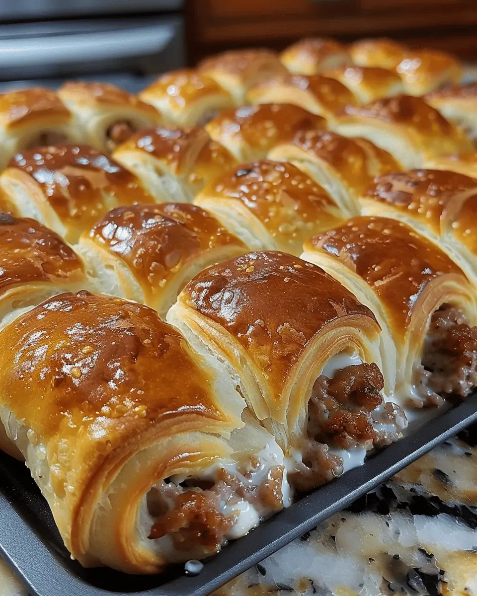 Sausage & Cream Cheese Crescent Rolls: Easy Indulgence for All