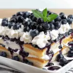 Sheet Pan Blueberry Shortcake