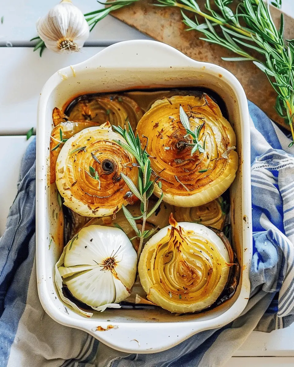 Whole Roasted Onion: A Simple and Savory Delight for All