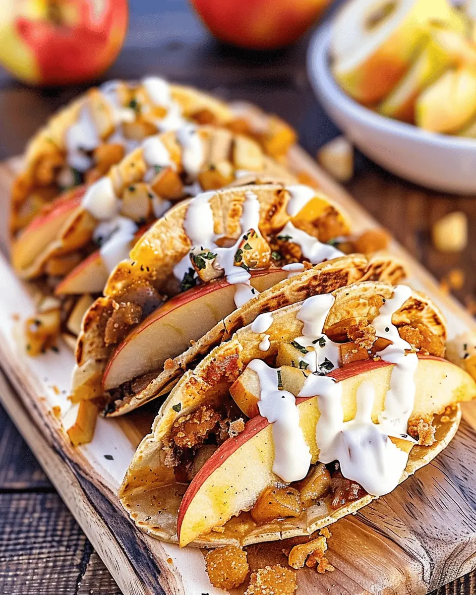Apple Pie Tacos: Easy Dessert with a Fun Twist for Everyone