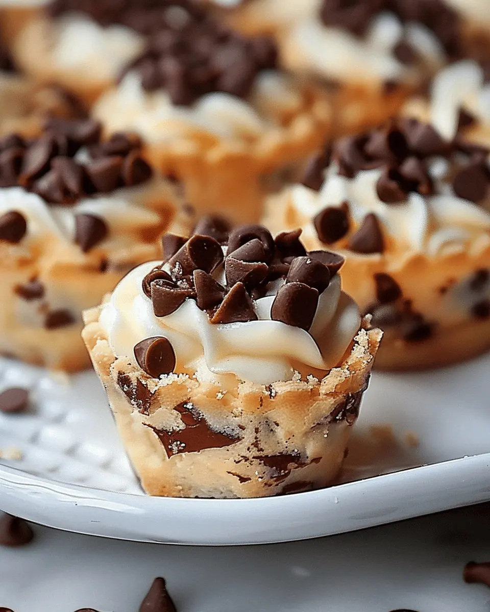 Cannoli Cookie Cups: Easy Indulgence for Dessert Lovers