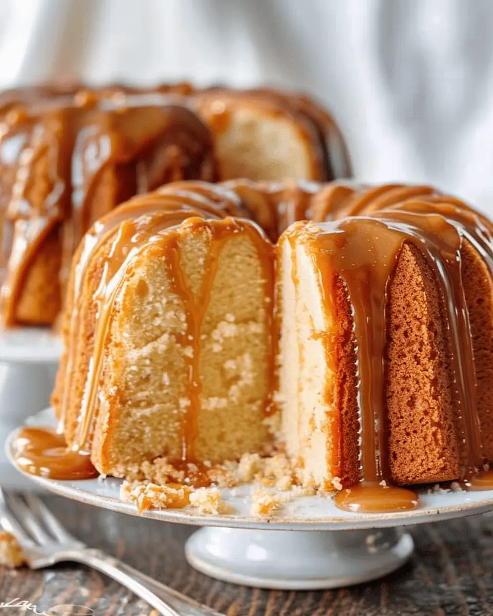 Caramel Cream Cheese Pound Cake: The Best Indulgent Delight