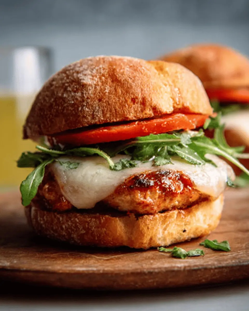 Chicken Parmesan Burgers: Juicy Flavors with Turkey Bacon Twist