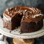 Chocolate Pound Cake with Chocolate Frosting