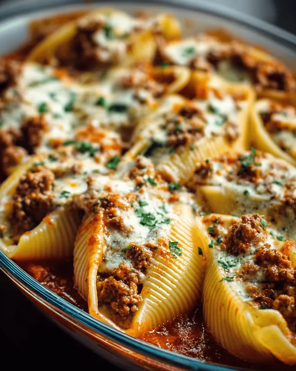 Creamy Ricotta Beef Stuffed Shells Pasta: A Comforting Delight
