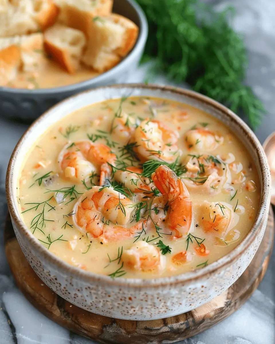 Creamy Shrimp Chowder Recipe: A Cozy Indulgence with Turkey Bacon