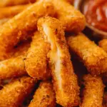 Crispy Gooey Cheese Sticks