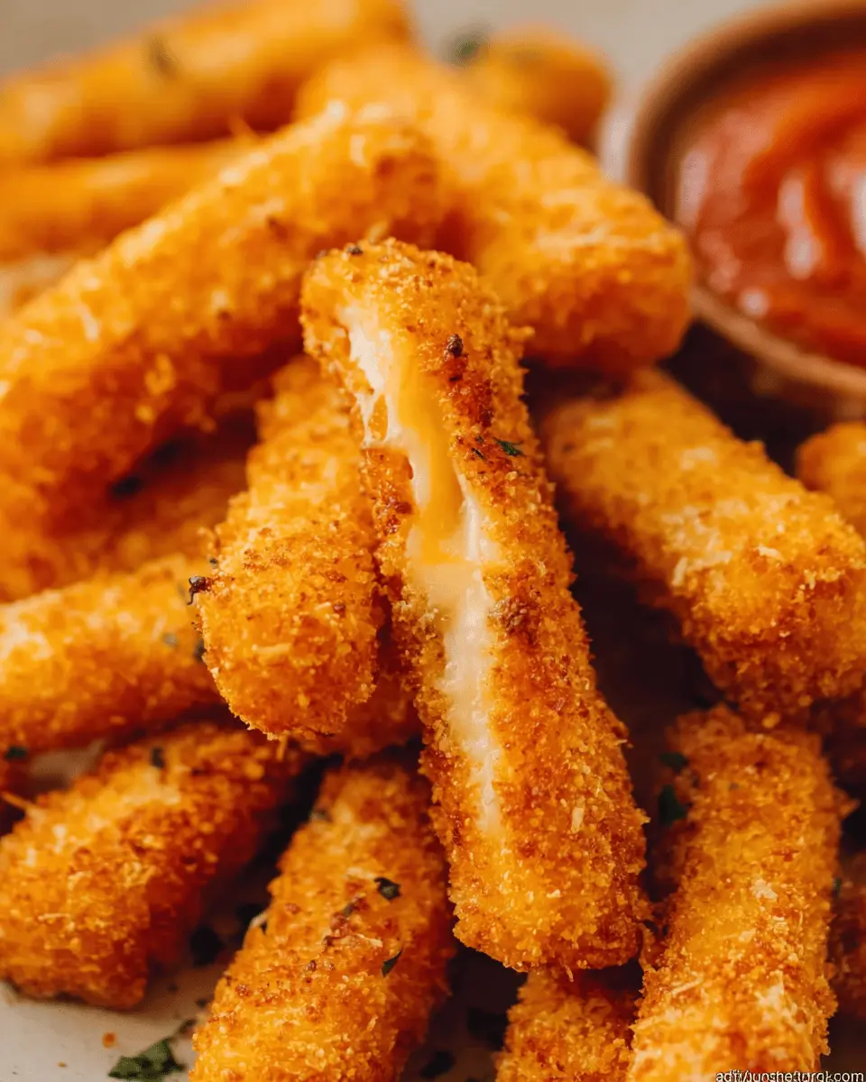Crispy Gooey Cheese Sticks: The Best Indulgent Treat at Home
