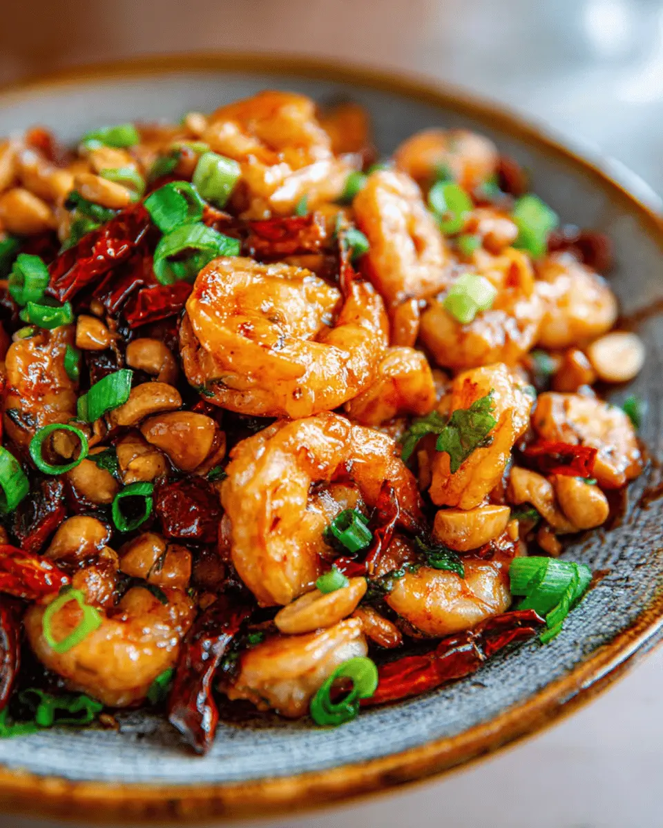 Kung Pao Shrimp: Indulgent Homemade Delight You’ll Love