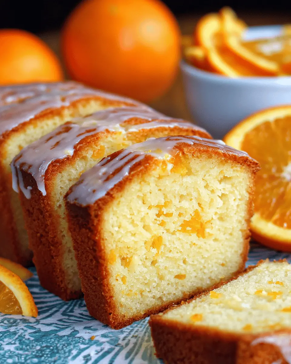 Orange Pound Cake: The Best Recipe for a Moist, Zesty Treat