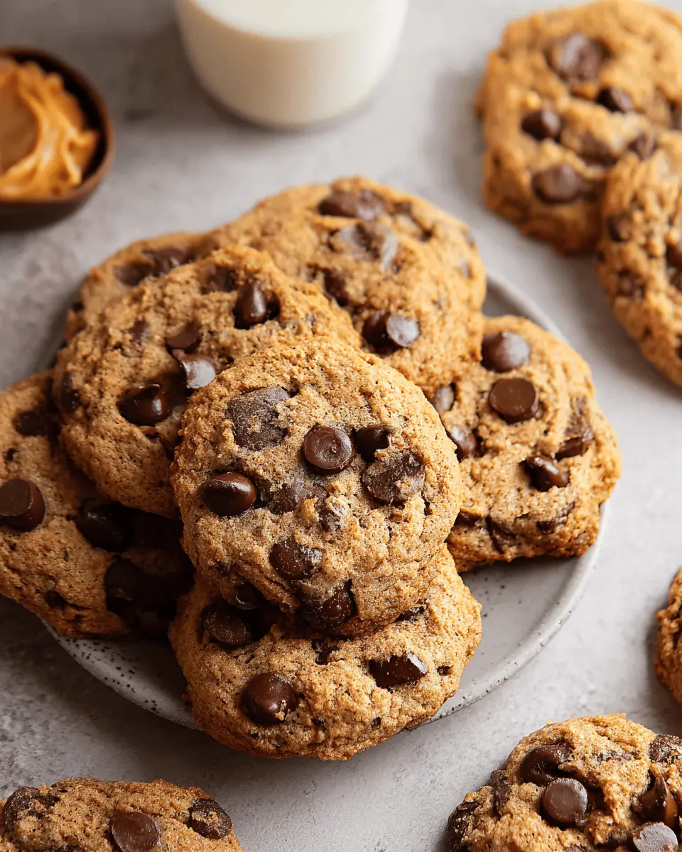 Peanut Butter Banana Chocolate Chip Cookies Made Easy and Irresistible