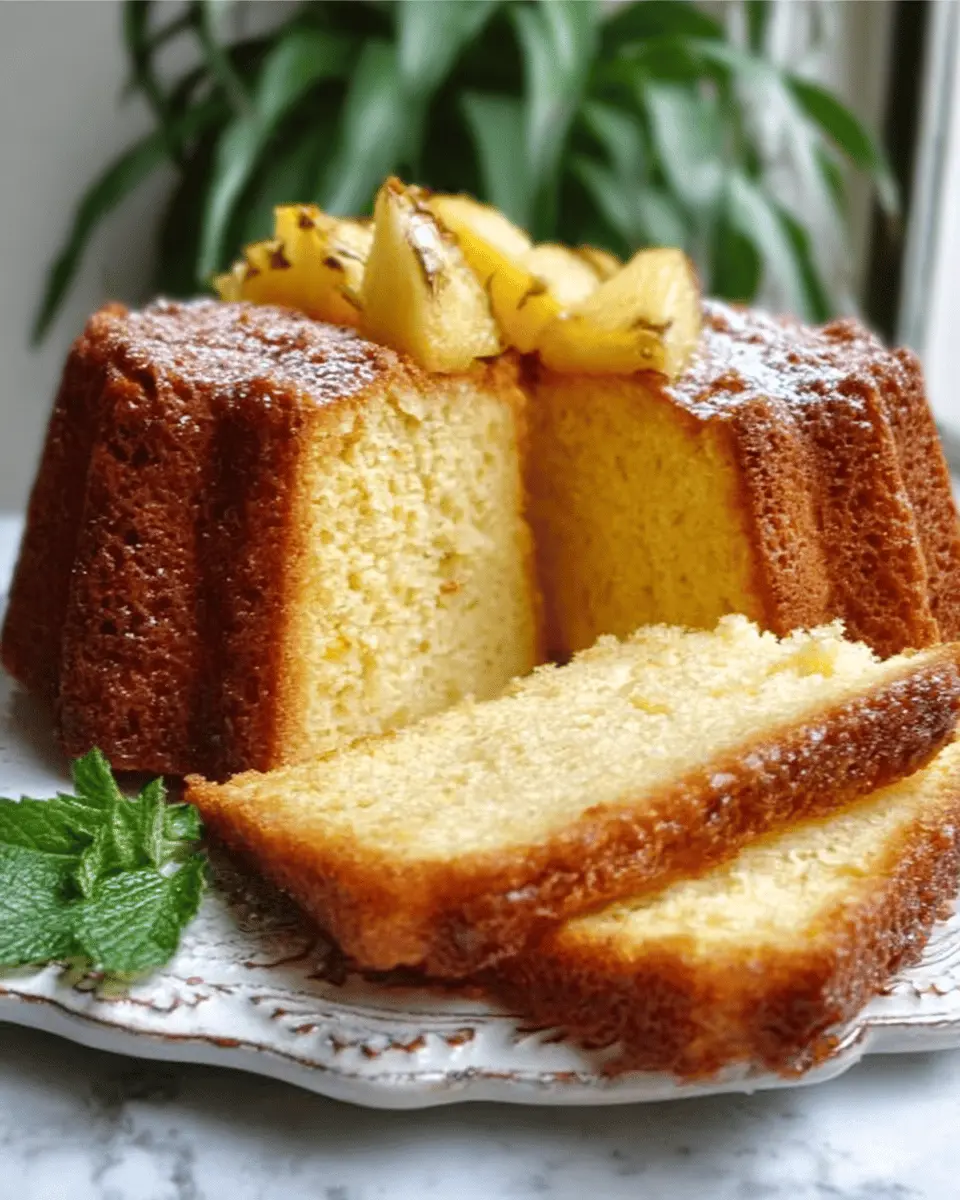 Pineapple Pound Cake: The Best Indulgent Treat for Any Occasion