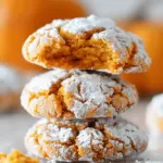 Pumpkin Crinkle Cookies