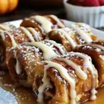 Pumpkin Pie French Toast Roll Ups