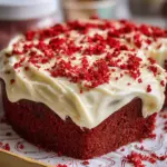 Red Velvet Cream Cheese Pound Cake with Cream Cheese Frosting