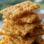 Rice Krispie Cheddar Crackers
