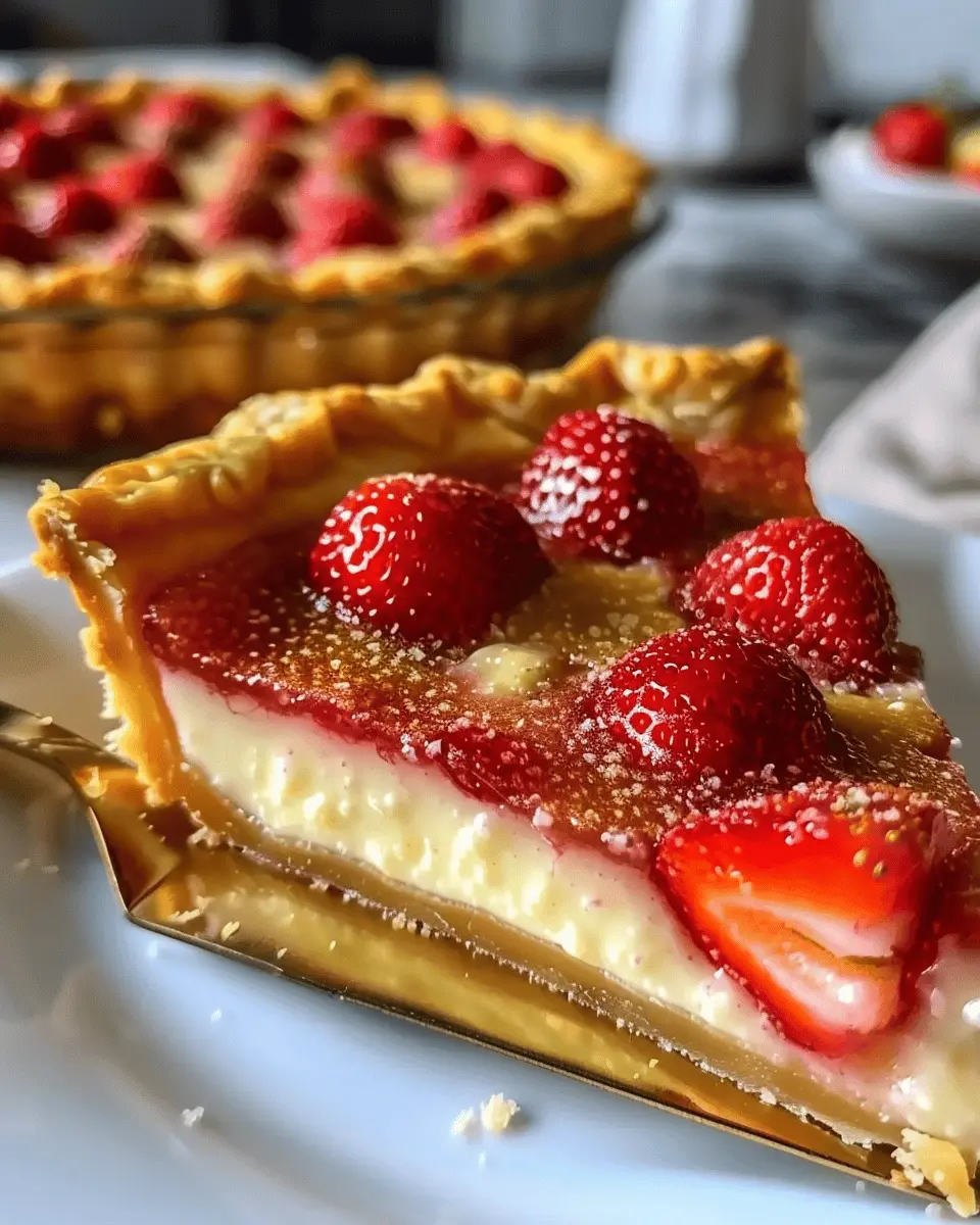 Strawberry Buttermilk Pie: The Best Easy Recipe for Summer Delight
