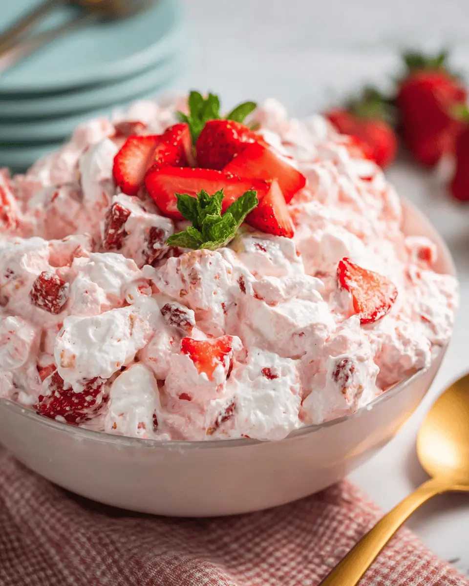 Strawberry Fluff Salad: Easy, Indulgent Delight for All Occasions