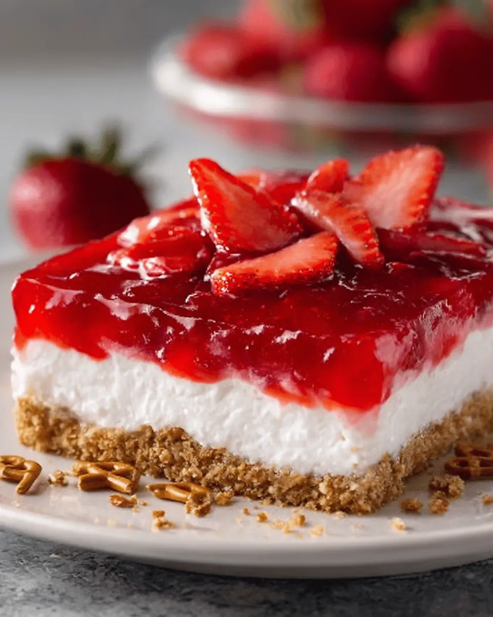 Strawberry Pretzel Salad: The Best Indulgent Treat You’ll Love