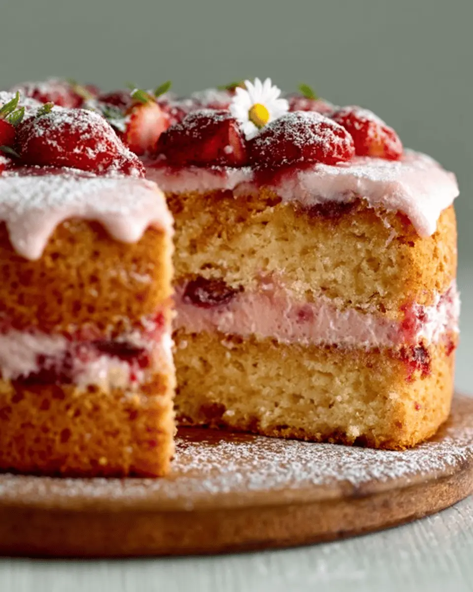 Strawberry Sour Cream Cake: The Best Indulgent Treat for Home Bakers