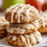 Apple Cookies with Maple Icing
