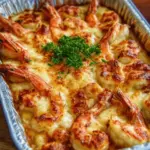 Cheesy Shrimp Bake
