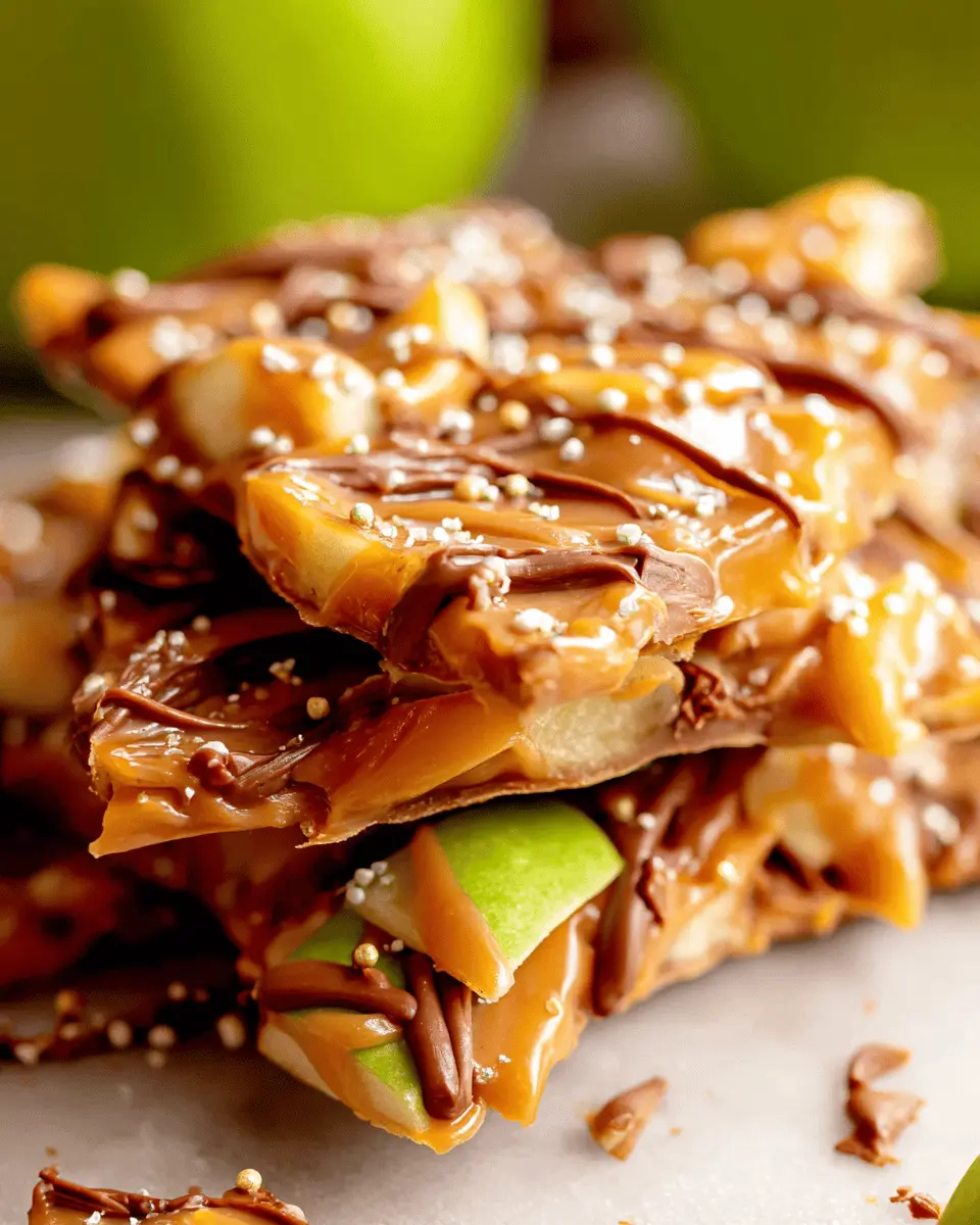Caramel Apple Bark: The Best Easy Recipe for Fall Indulgence