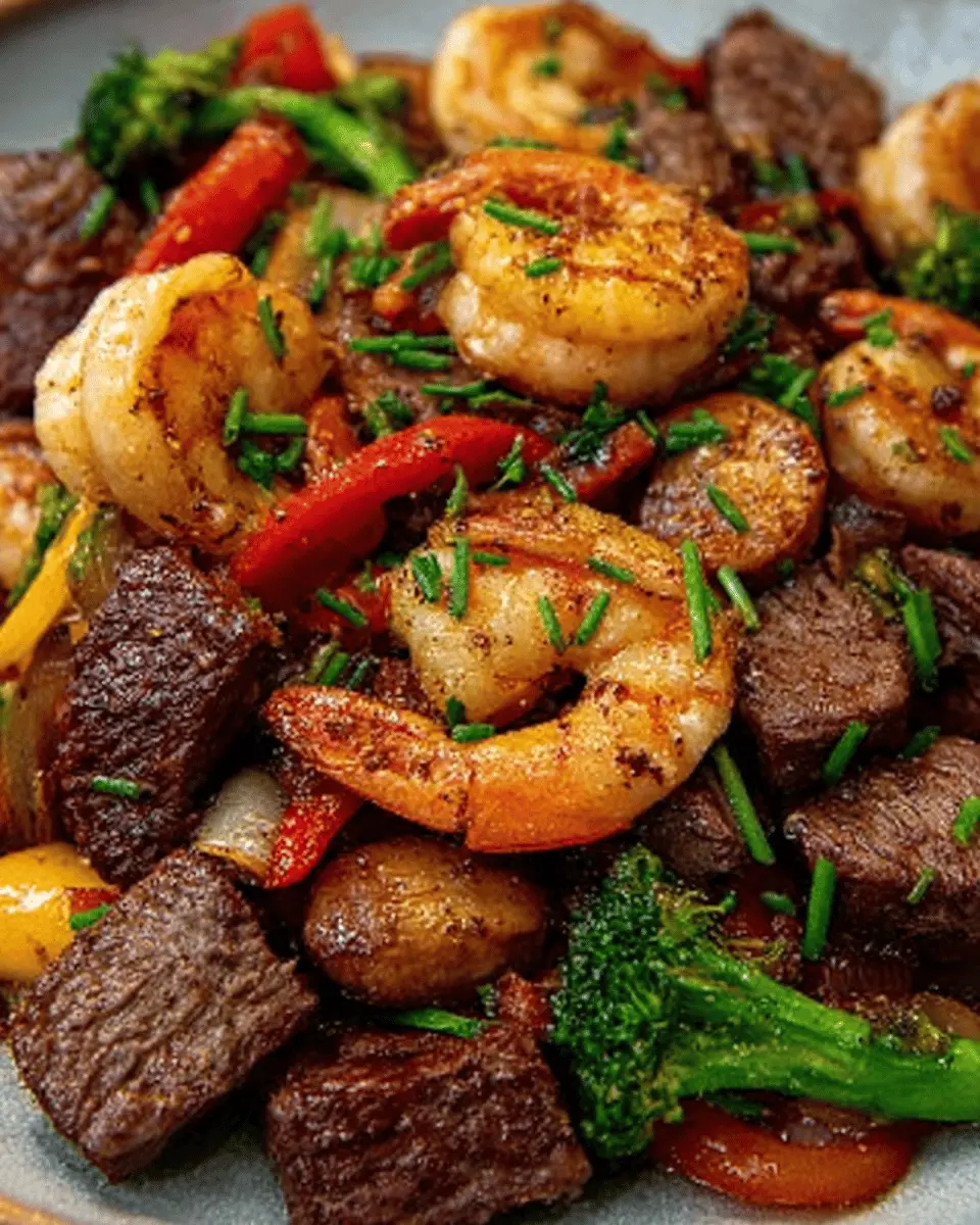 Surf and Turf Stir-Fried: An Easy Indulgence for Home Cooks