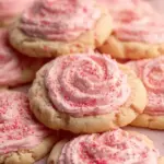 Pink Sugar Cookies