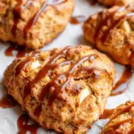 Keto Caramel Apple Scones