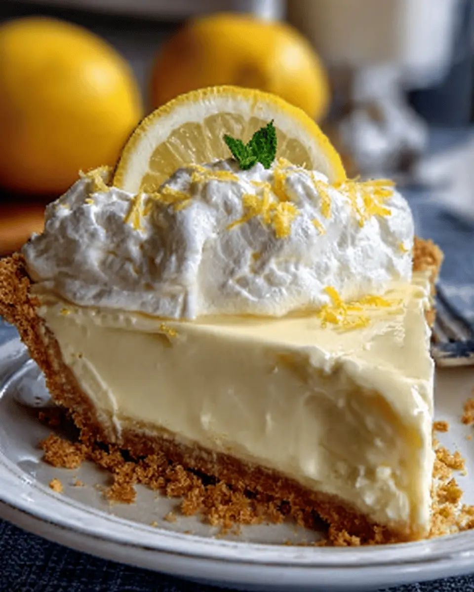 Easy Lemon Cream Cheese Pie: A Refreshingly Indulgent Treat