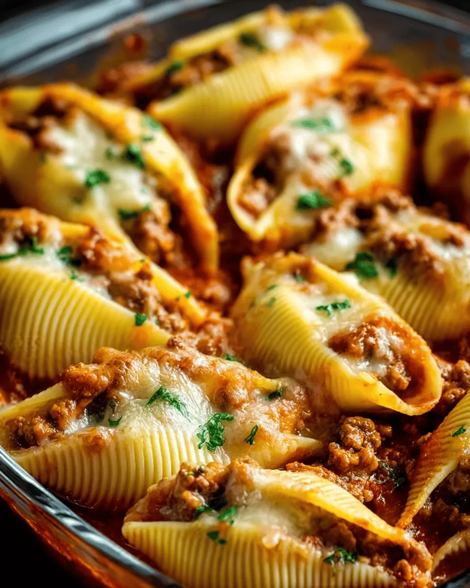 Beef Stuffed Pasta Shells: Easy & Indulgent Family Meal