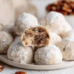 Buttery Pecan Snowball Cookies