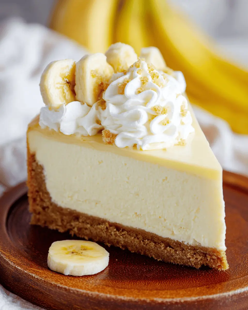 Banana Cream Cheesecake: The Best Homemade Indulgence