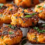Crispy Smashed Carrots Bites