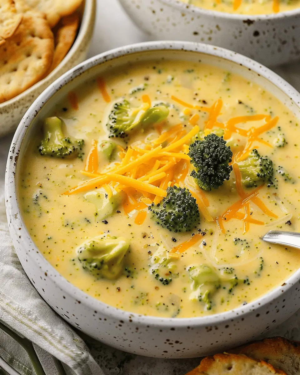 Copycat Panera Broccoli Cheddar Soup: Easy Comfort Food Delight