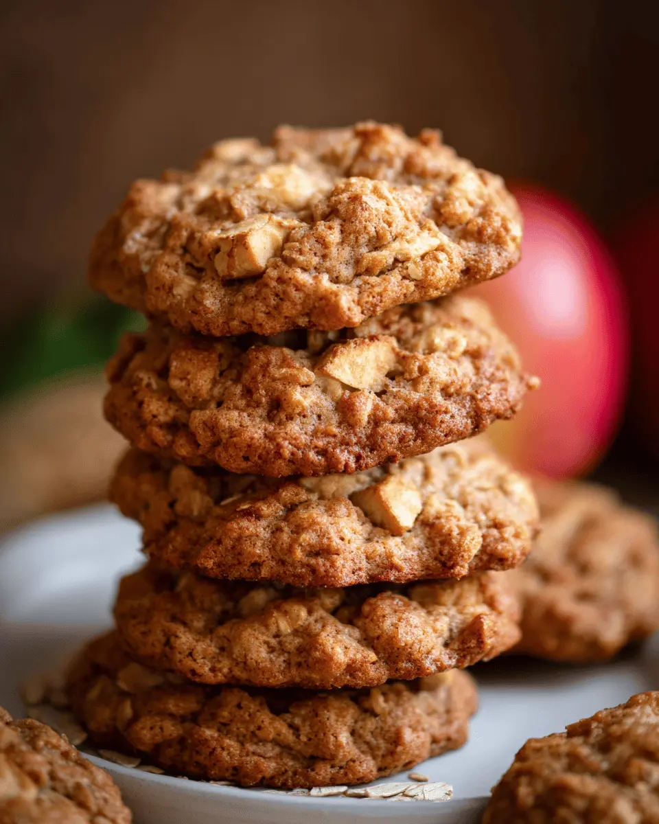 Crispy Apple Oatmeal Cookies: Best Homemade Treat for Fall