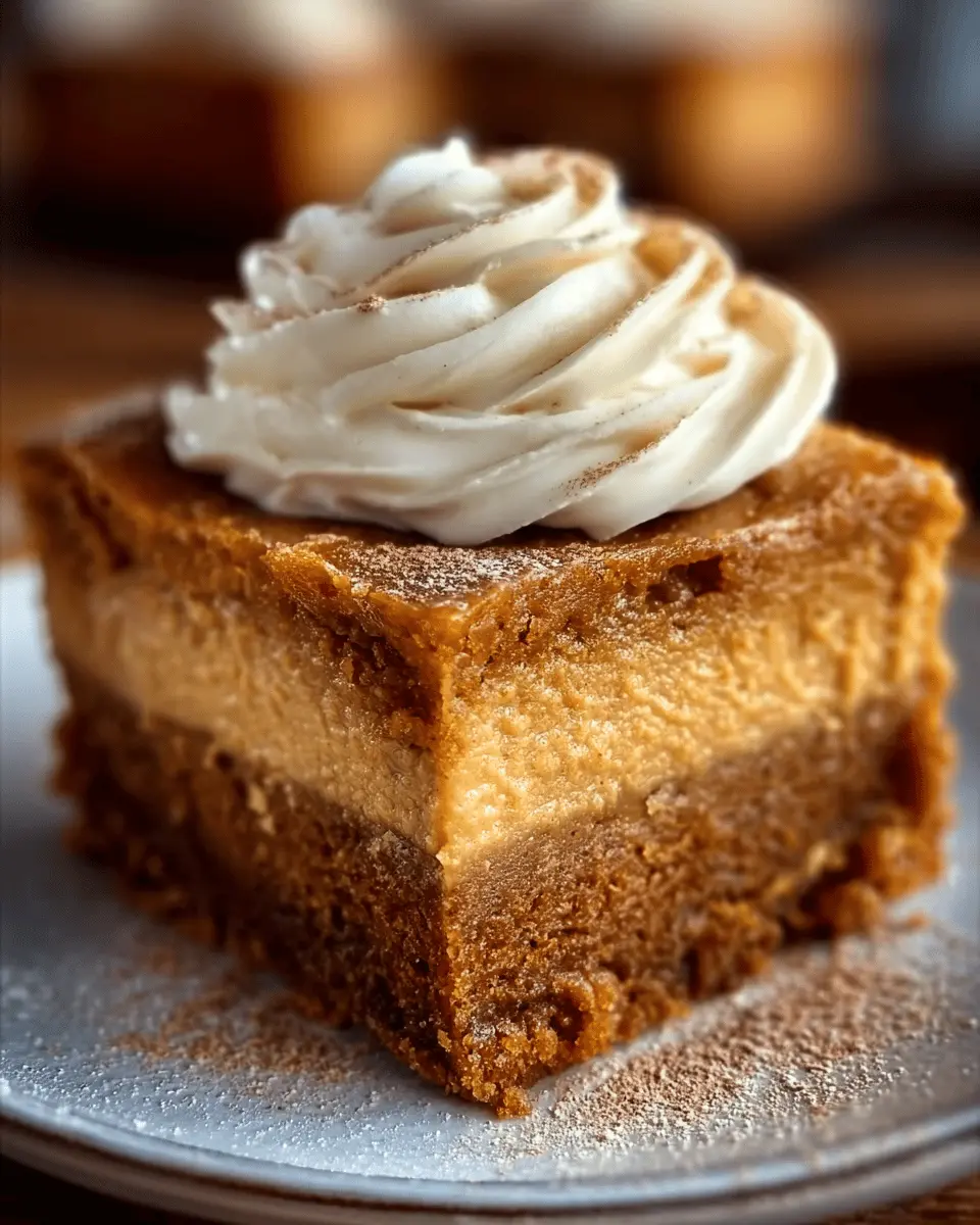 Pumpkin Spice Gooey Cake: Indulgent Fall Flavors You’ll Love
