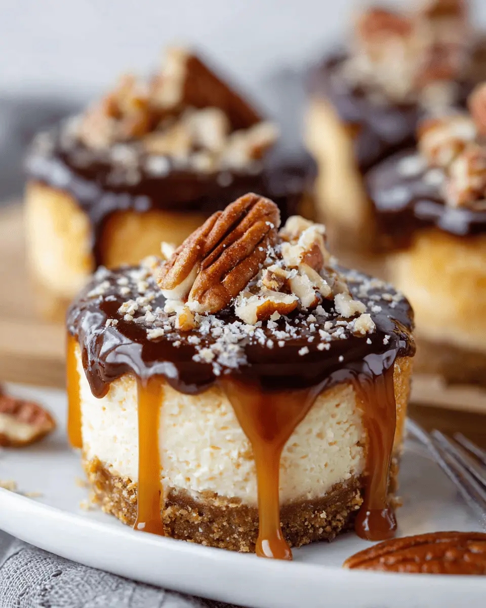 No-Bake Turtle Mini Cheesecakes: Easy Indulgence for Any Occasion