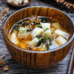 Japanese Ginger Miso Soup (Vegan)
