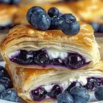 Irresistible Blueberry Cream Cheese Puff Pastry Recipe
