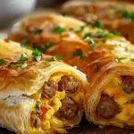 Sausage Egg & Cheese Roll-Ups