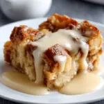 Grandma’s Old-Fashioned Bread Pudding with Vanilla Sauce