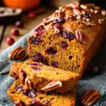 Cranberry Pecan Pumpkin Bread