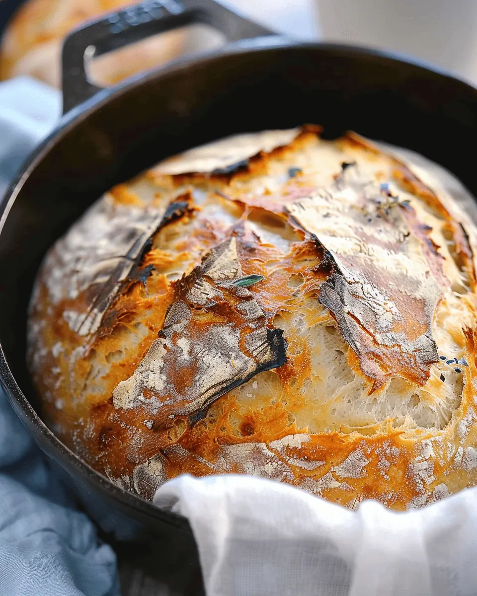 Dutch Oven No Knead Bread: Effortless, Rustic Comfort at Home