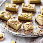 Chocolade pistachekoekjes (no bake)