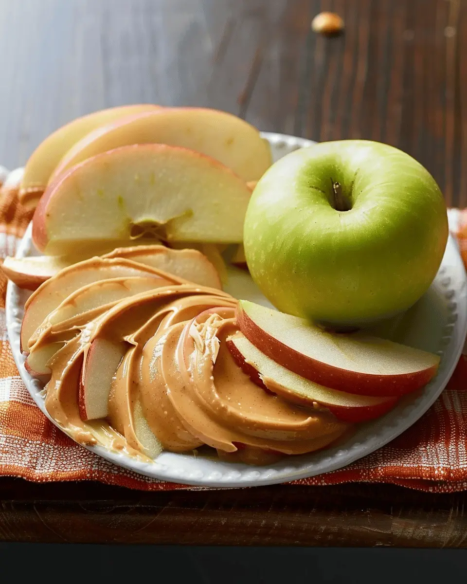 Apple Slices with Peanut Butter Snack: A Deliciously Easy Treat