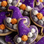 Witch Hat Halloween Cookies